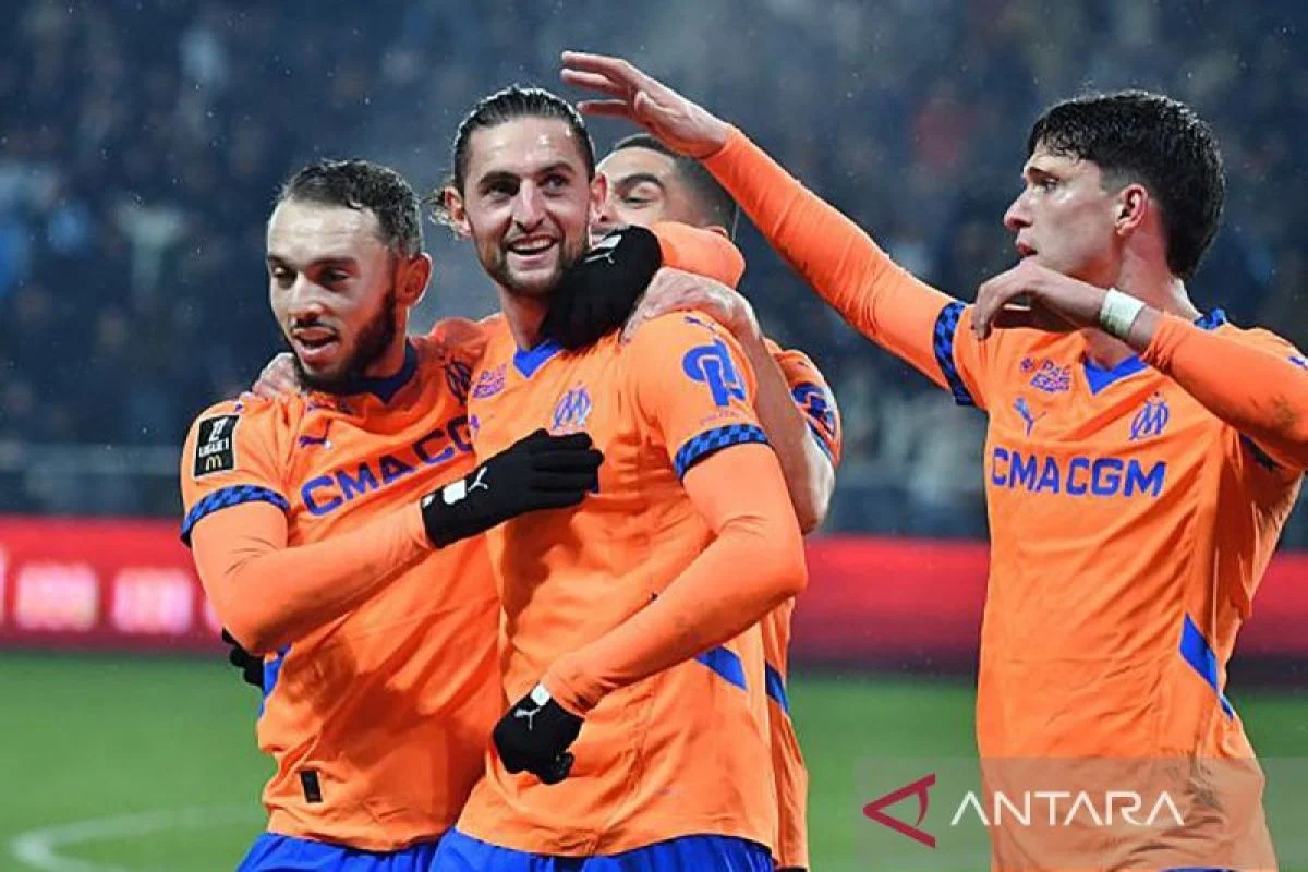 Kalahkan Angers 2 0 Marseille kokoh di peringkat kedua Ligue 1