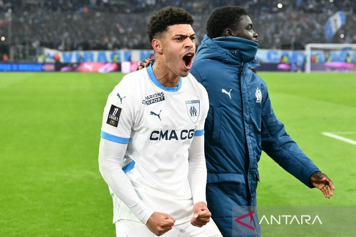 Marseille susah payah amankan kemenangan 3 2 atas Lyon
