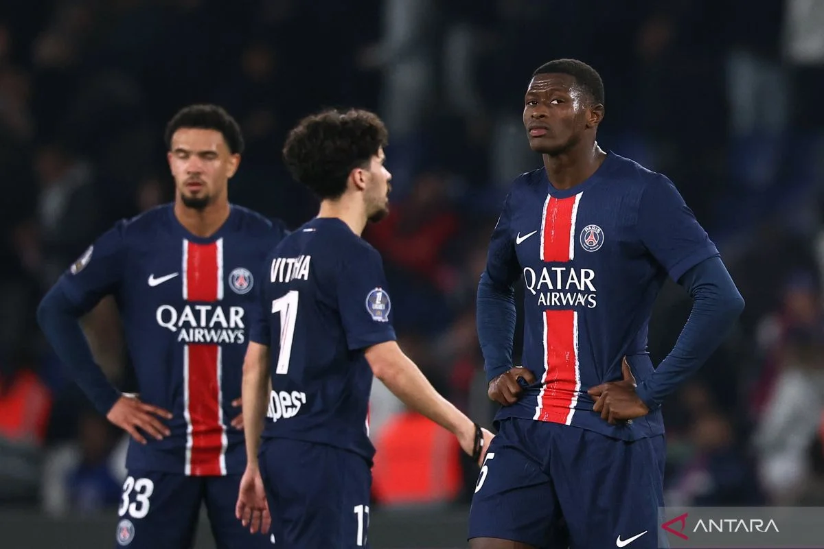PSG telan kekalahan perdana seusai takluk kepada Nice 1 3